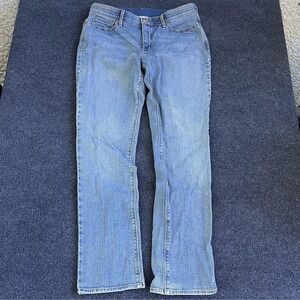 Levi's 525 Perfect Waist Jeans Womens 12 Light Wash Mid Rise Straight Denim